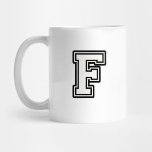 Varsity Liter F Mug